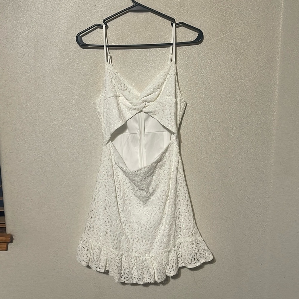 Lacy open stomached dress